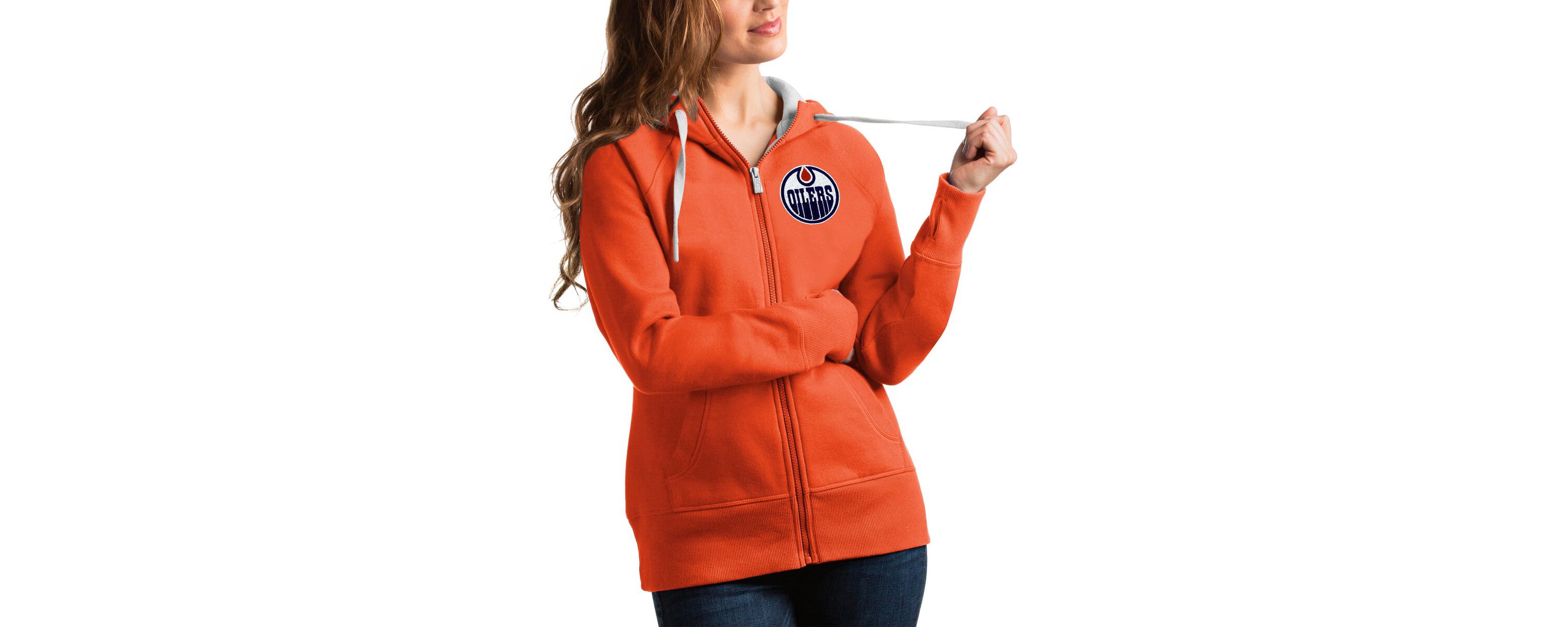 NHL Edmonton Oilers Victory Full-Zip Hoodie