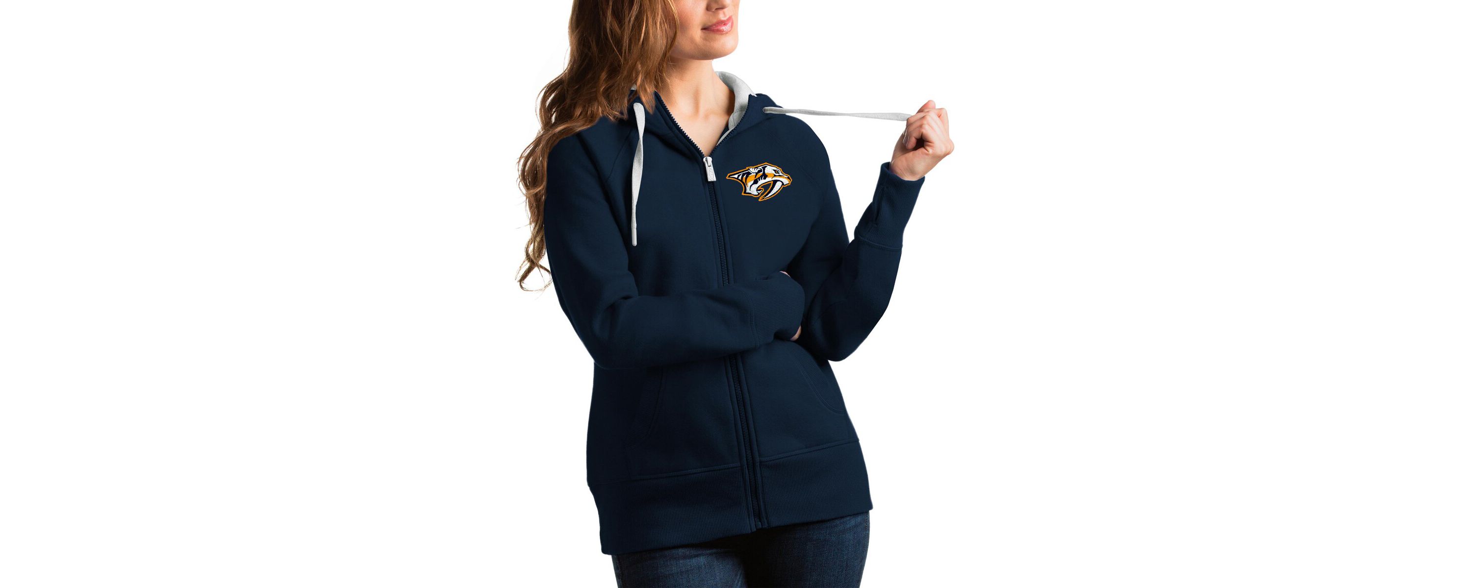 NHL Nashville Predators Team Victory Full-Zip Hoodie