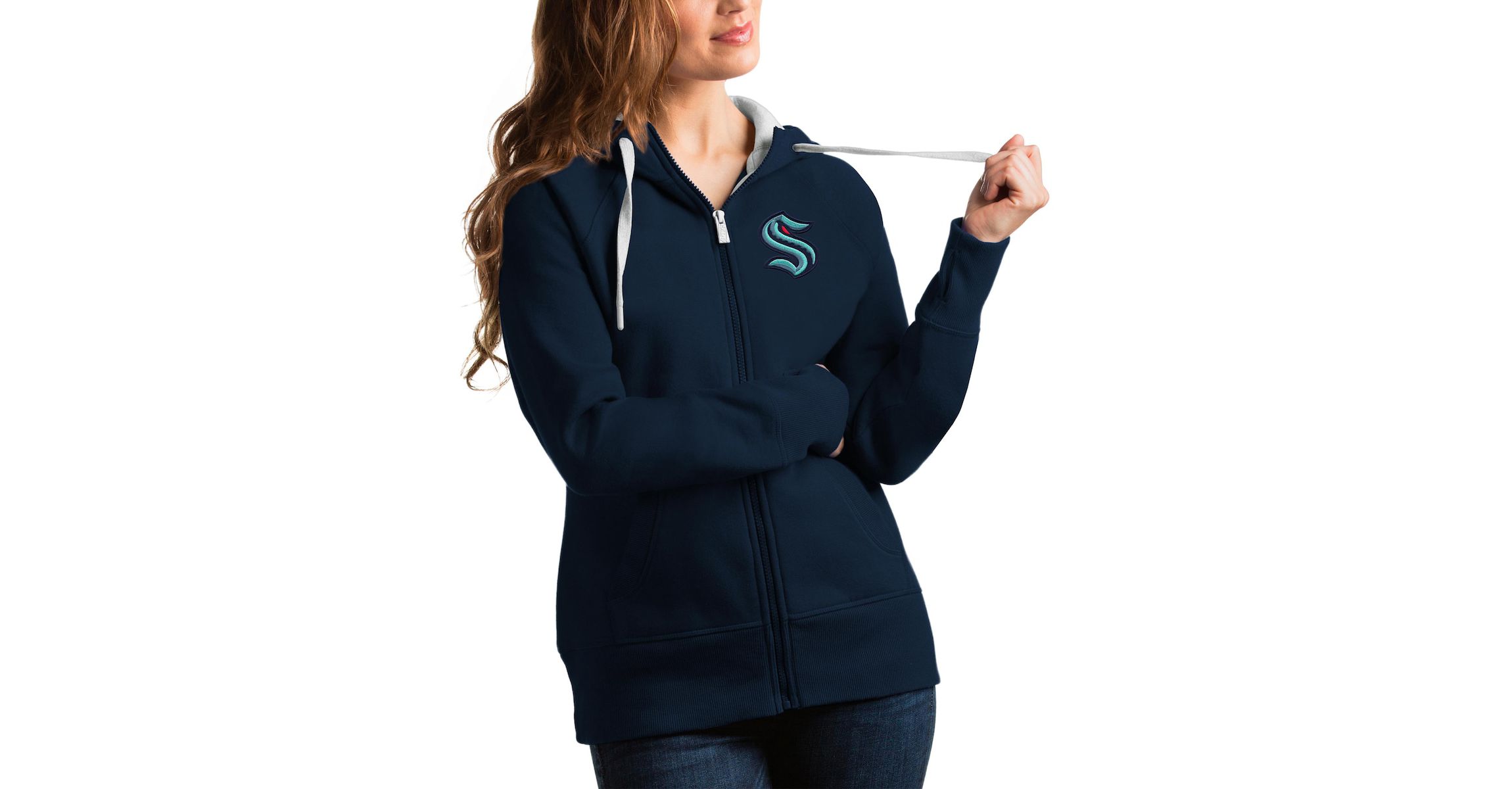 NHL Seattle Kraken Victory Full-Zip Hoodie