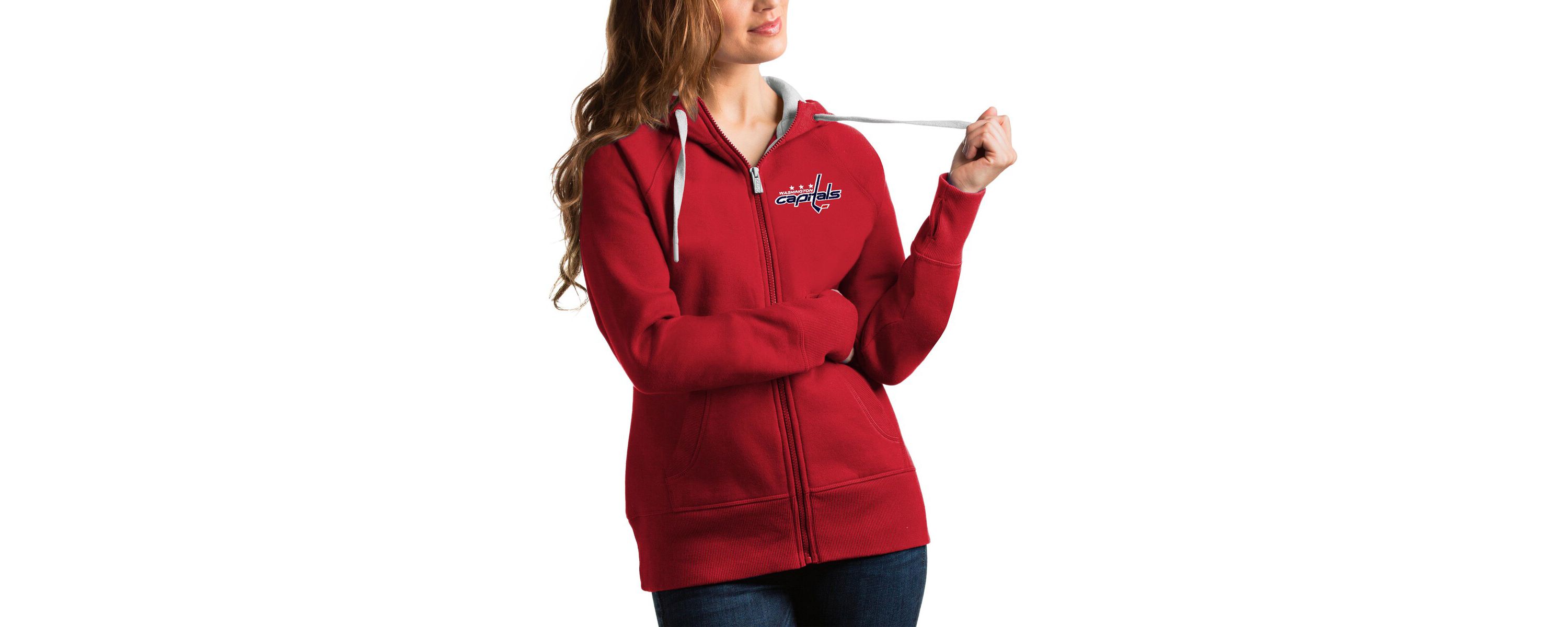 NHL Washington Capitals Team Victory Full-Zip Hoodie