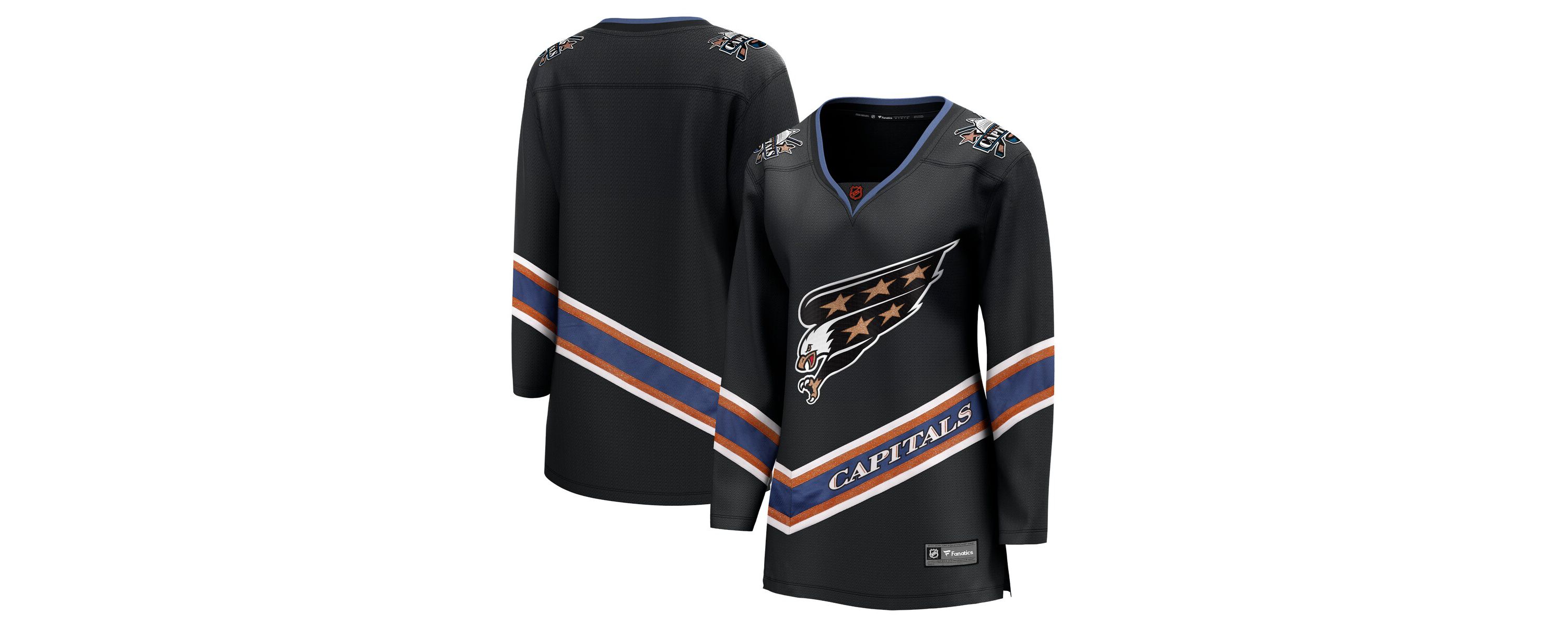 NHL Fanatics Washington Capitals Special Edition 2.0 Breakaway Blank Jersey