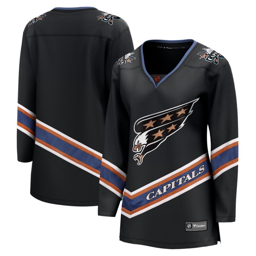 NHL Fanatics Washington Capitals Special Edition 2.0 Breakaway Blank Jersey