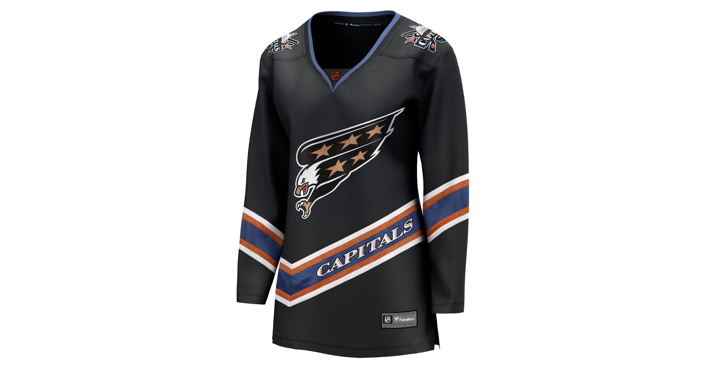 NHL Fanatics Washington Capitals Special Edition 2.0 Breakaway Blank Jersey
