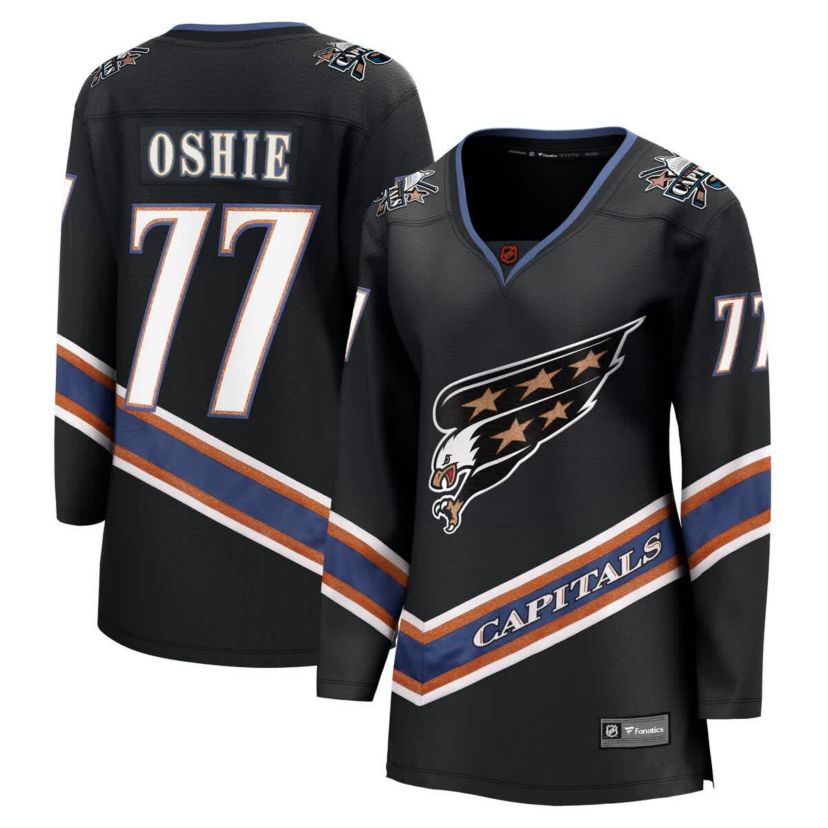 NHL Fanatics TJ Oshie Washington Capitals Special Edition 2.0 Breakaway Player Jersey