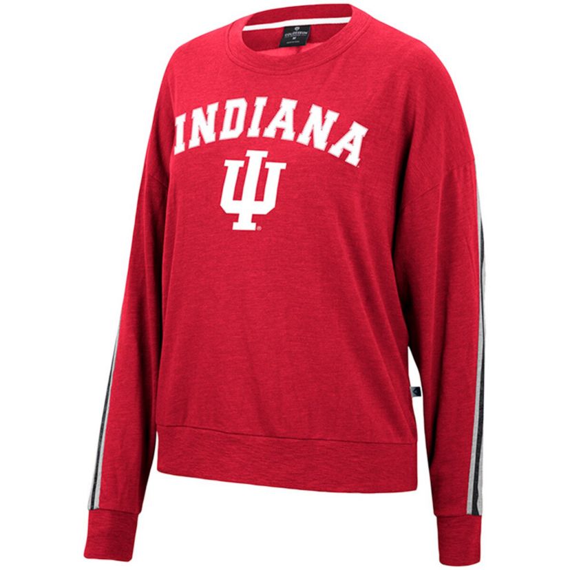 NCAA ed Indiana Hoosiers Team Oversized Pullover Sweatshirt