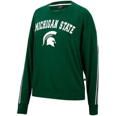 NCAA ed Michigan State Spartans Team Oversized Pullover Sweatshirt