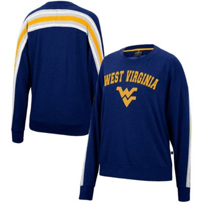 NCAA ed West Virginia Mountaineers Team Oversized Pullover Sweatshirt