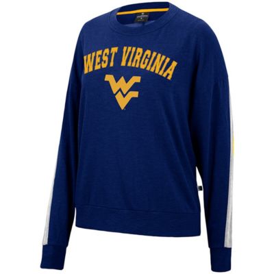 NCAA ed West Virginia Mountaineers Team Oversized Pullover Sweatshirt