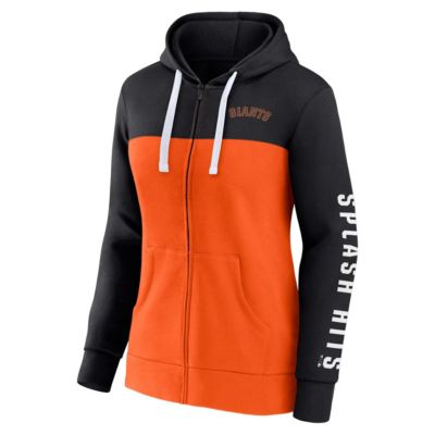 MLB Fanatics San Francisco Giants Take The Field Colorblocked Hoodie Full-Zip Jacket