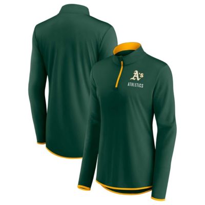 MLB Fanatics Oakland Athletics Worth The Drive Quarter-Zip Jacket