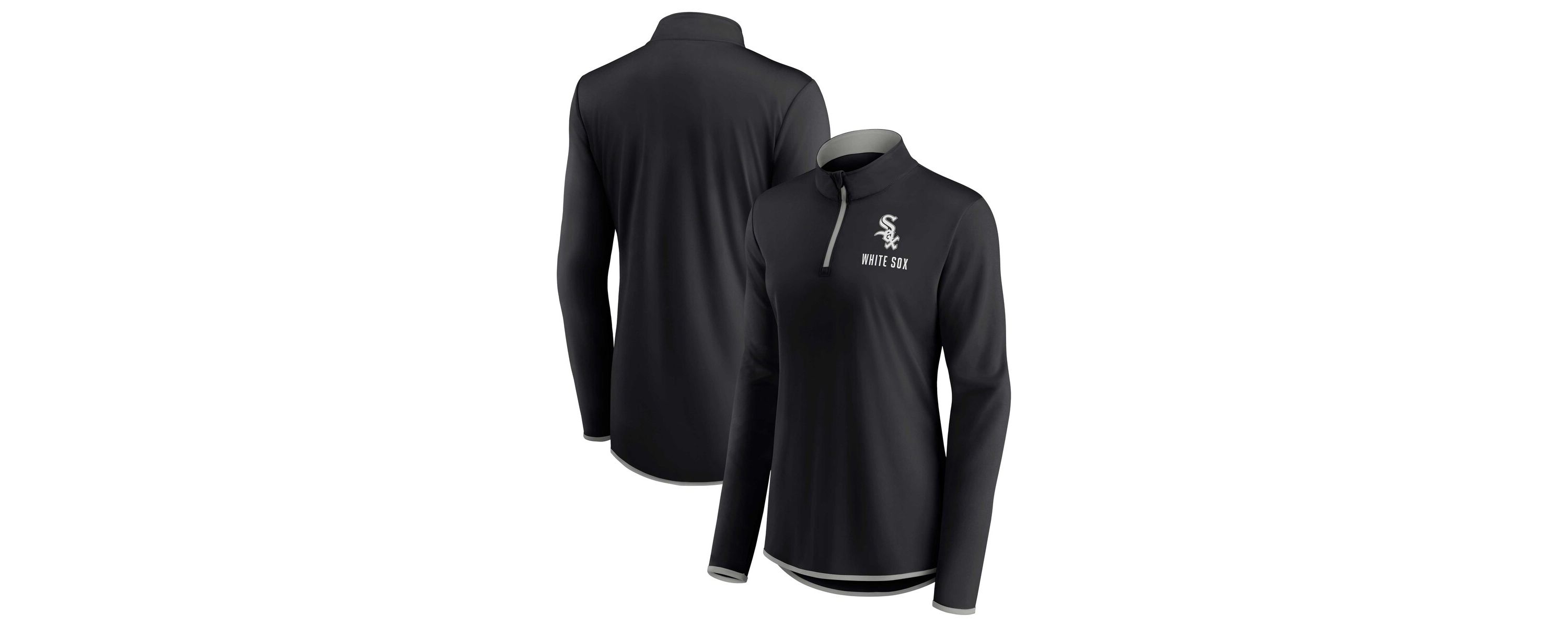Chicago White Sox MLB Fanatics Chicago Sox Worth The Drive Quarter-Zip Jacket