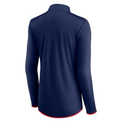 Boston Red Sox MLB Fanatics Worth The Drive Quarter-Zip Jacket