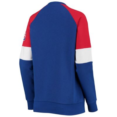 MLB Chicago Cubs Playmaker Raglan Pullover Sweatshirt