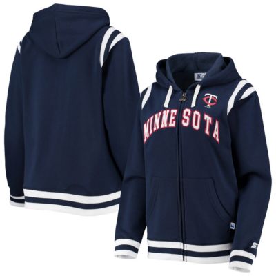 MLB Minnesota Twins Vintage Full-Zip Hoodie