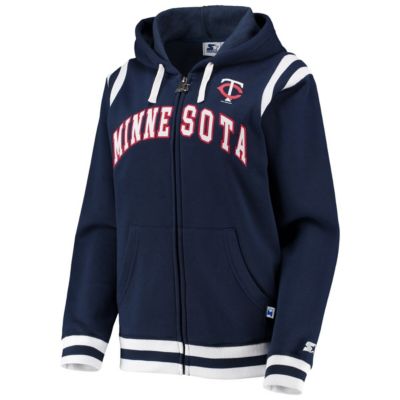 MLB Minnesota Twins Vintage Full-Zip Hoodie