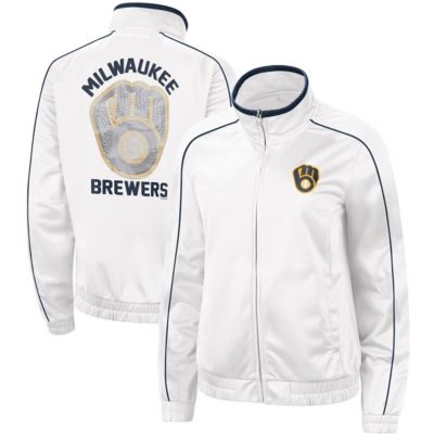 MLB Milwaukee Brewers Gamer Full-Zip Track Jacket