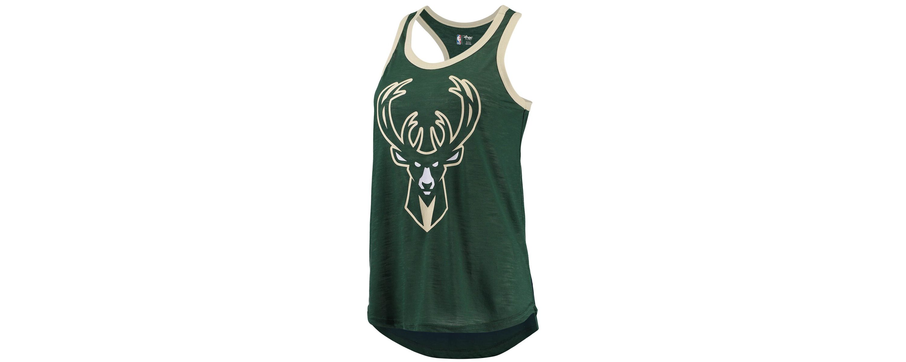 NBA Hunter Milwaukee Bucks Showdown Scoop-Neck Racerback Tank Top