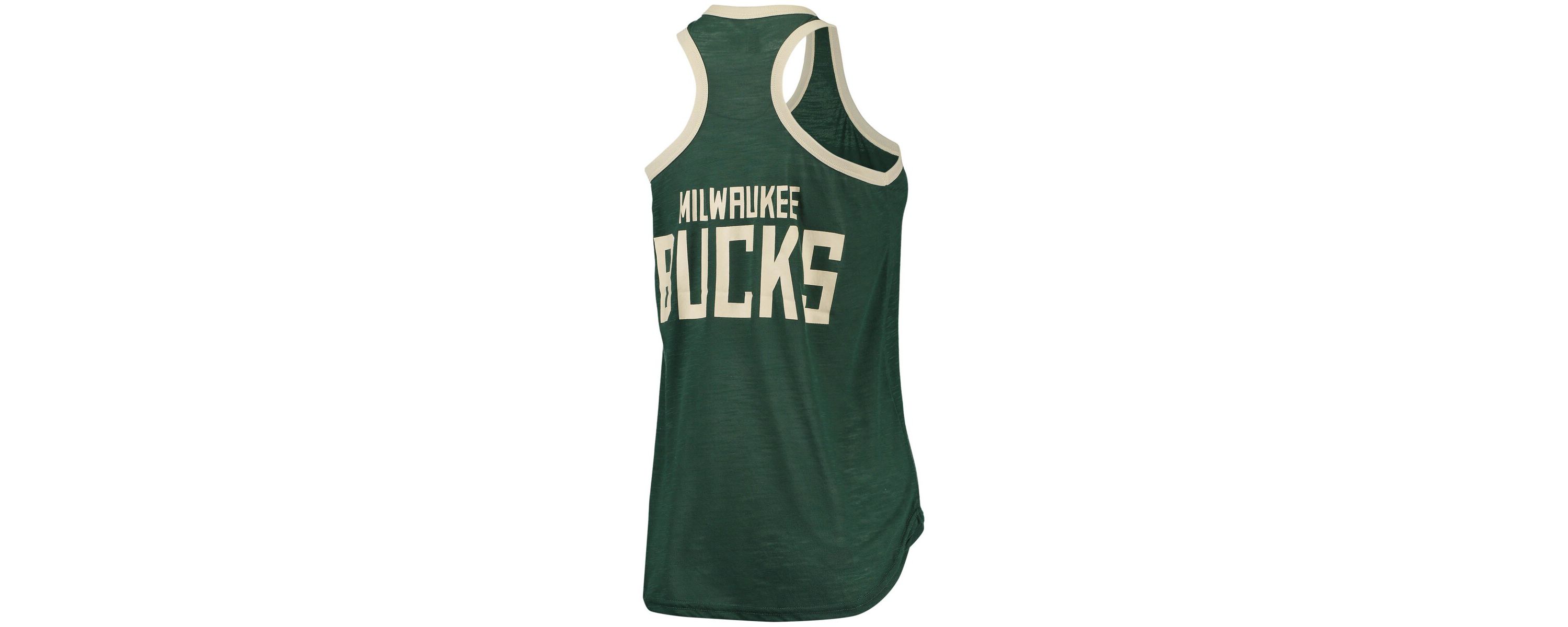 NBA Hunter Milwaukee Bucks Showdown Scoop-Neck Racerback Tank Top