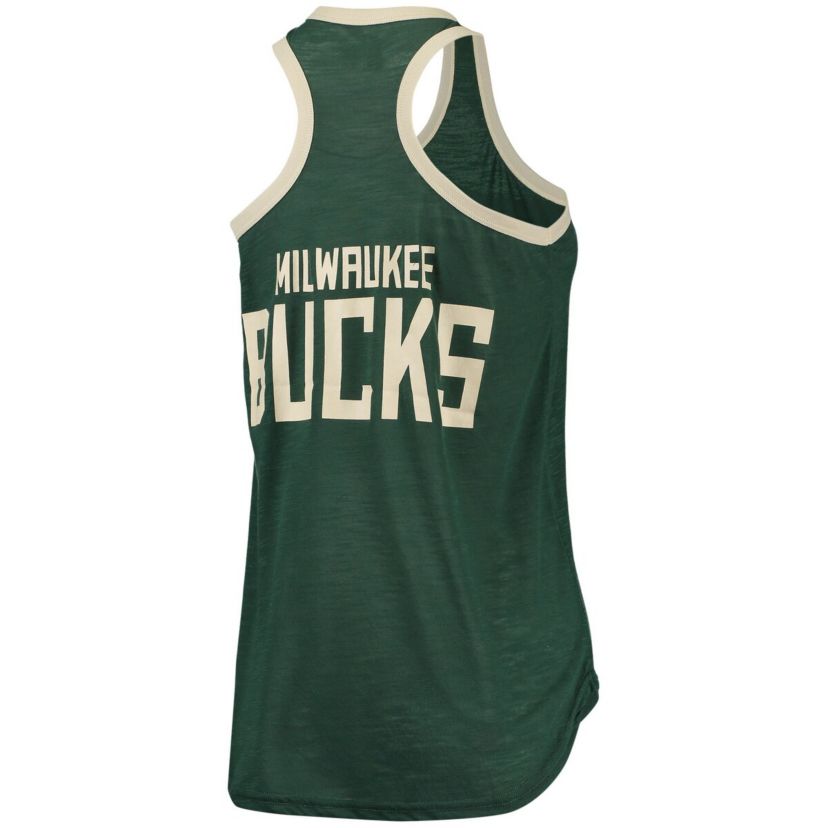 NBA Hunter Milwaukee Bucks Showdown Scoop-Neck Racerback Tank Top