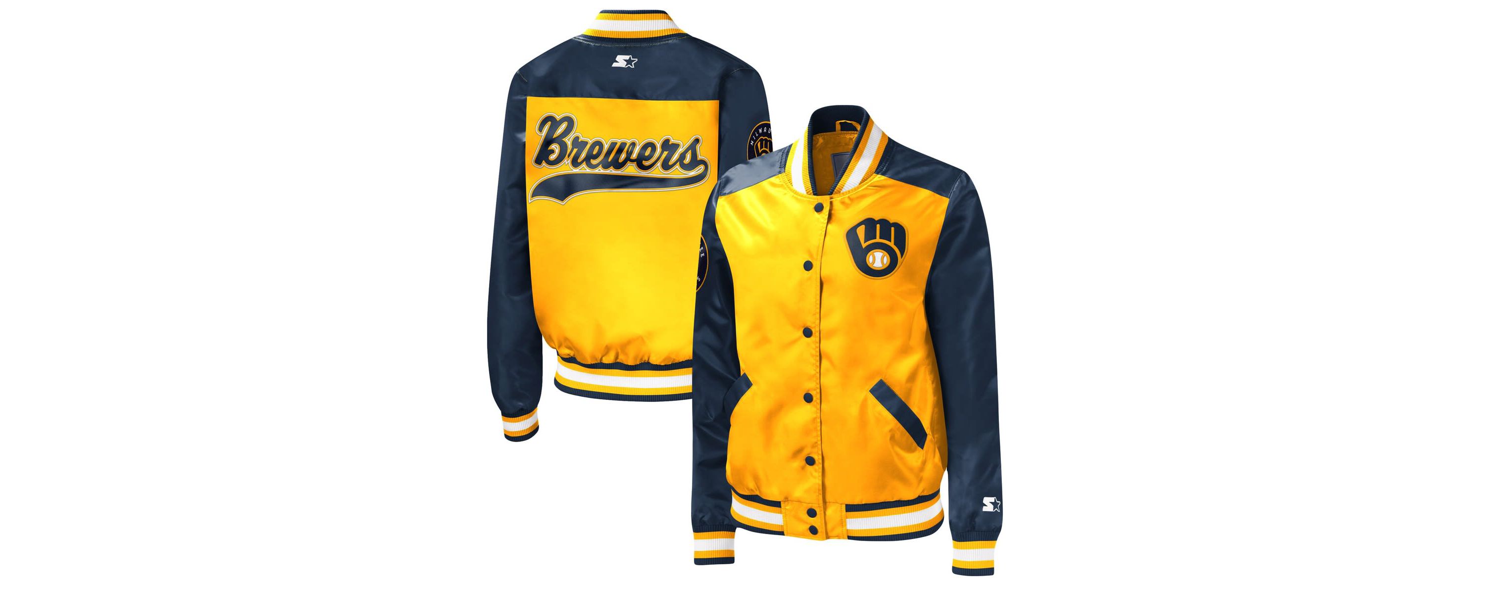 MLB Milwaukee Brewers The Legend Full-Snap Jacket