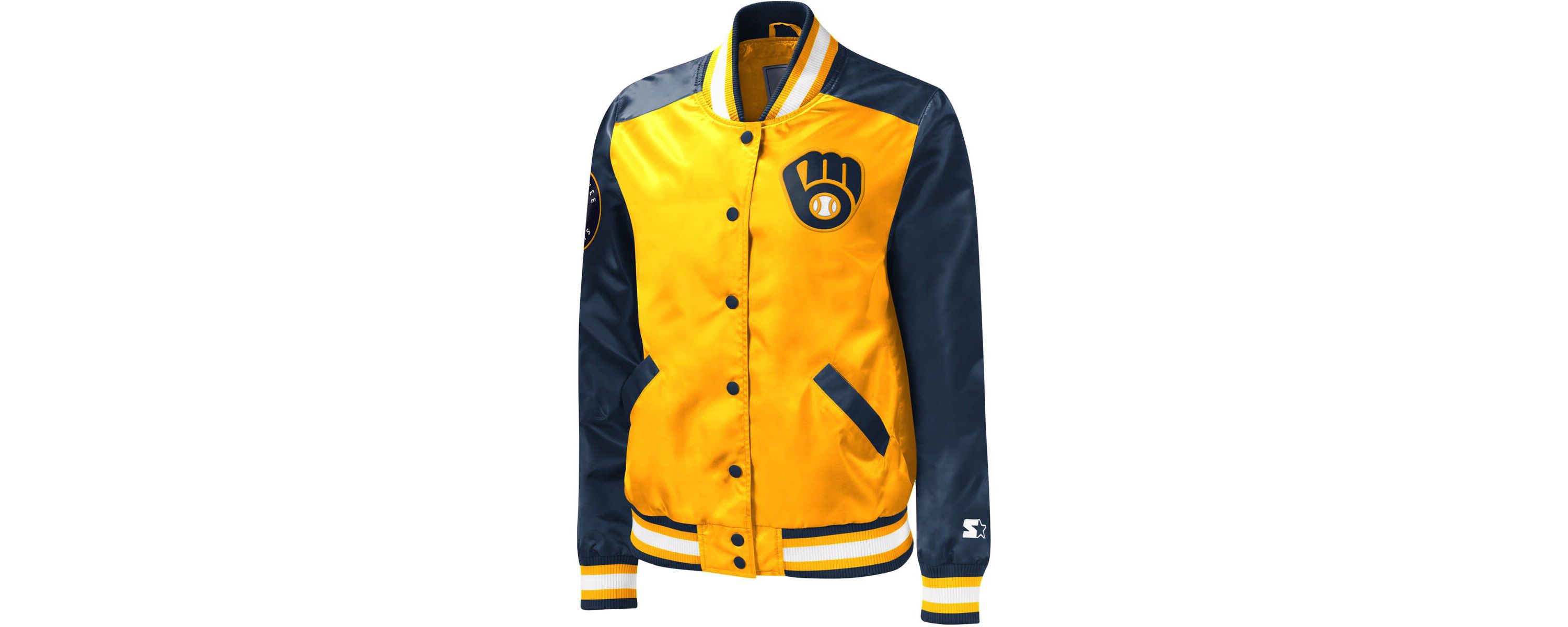 MLB Milwaukee Brewers The Legend Full-Snap Jacket