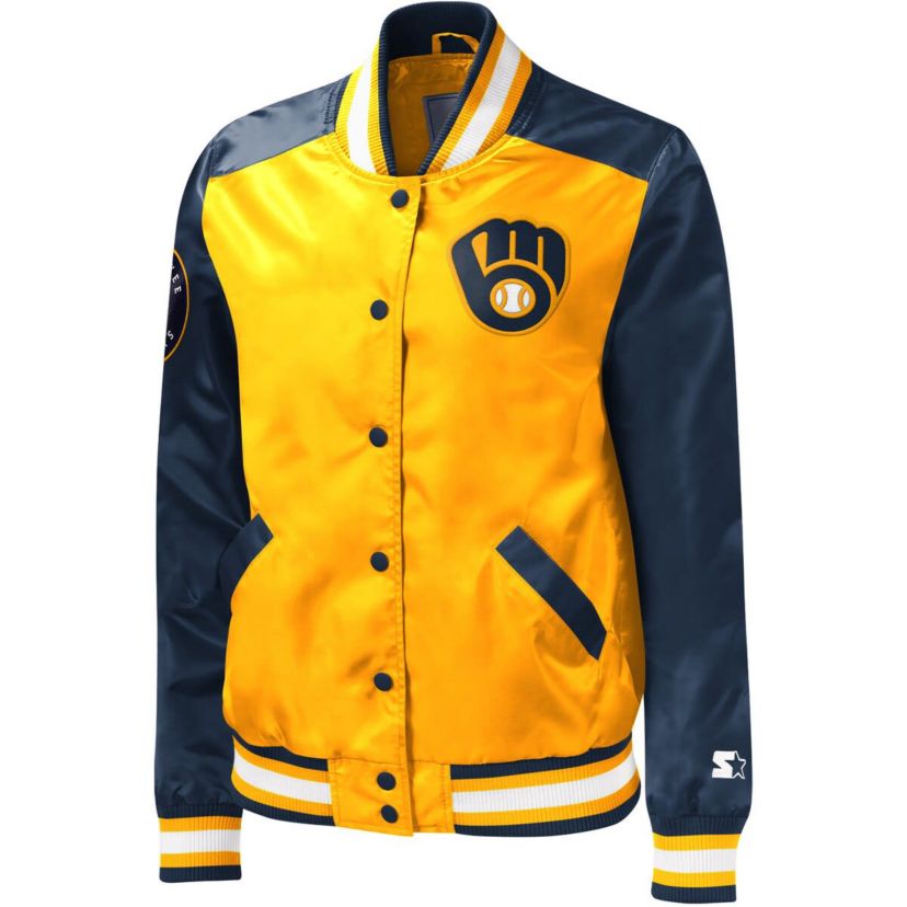 MLB Milwaukee Brewers The Legend Full-Snap Jacket