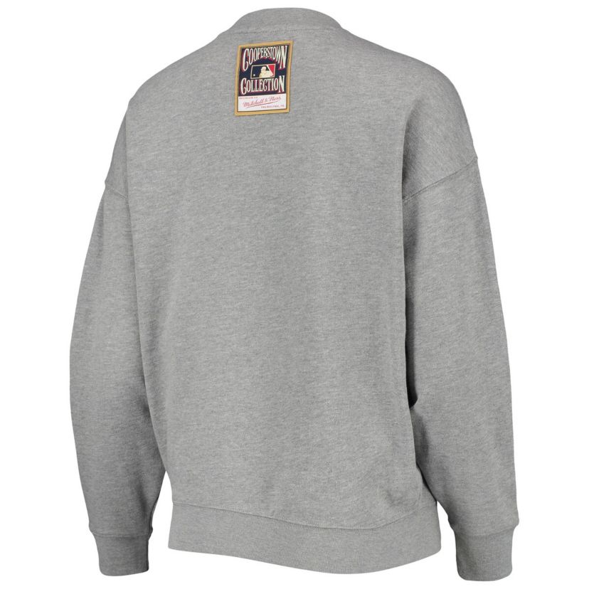 MLB ed Chicago Cubs Cooperstown Collection Logo Lightweight Pullover Sweatshirt