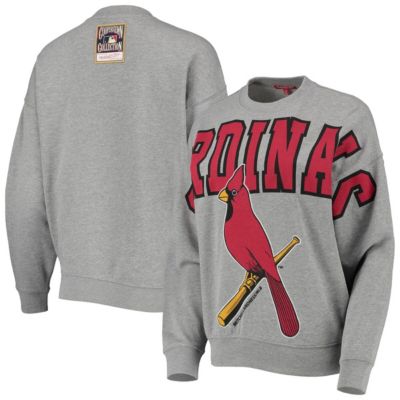 MLB ed St. Louis Cardinals Cooperstown Collection Logo Lightweight Pullover Sweatshirt
