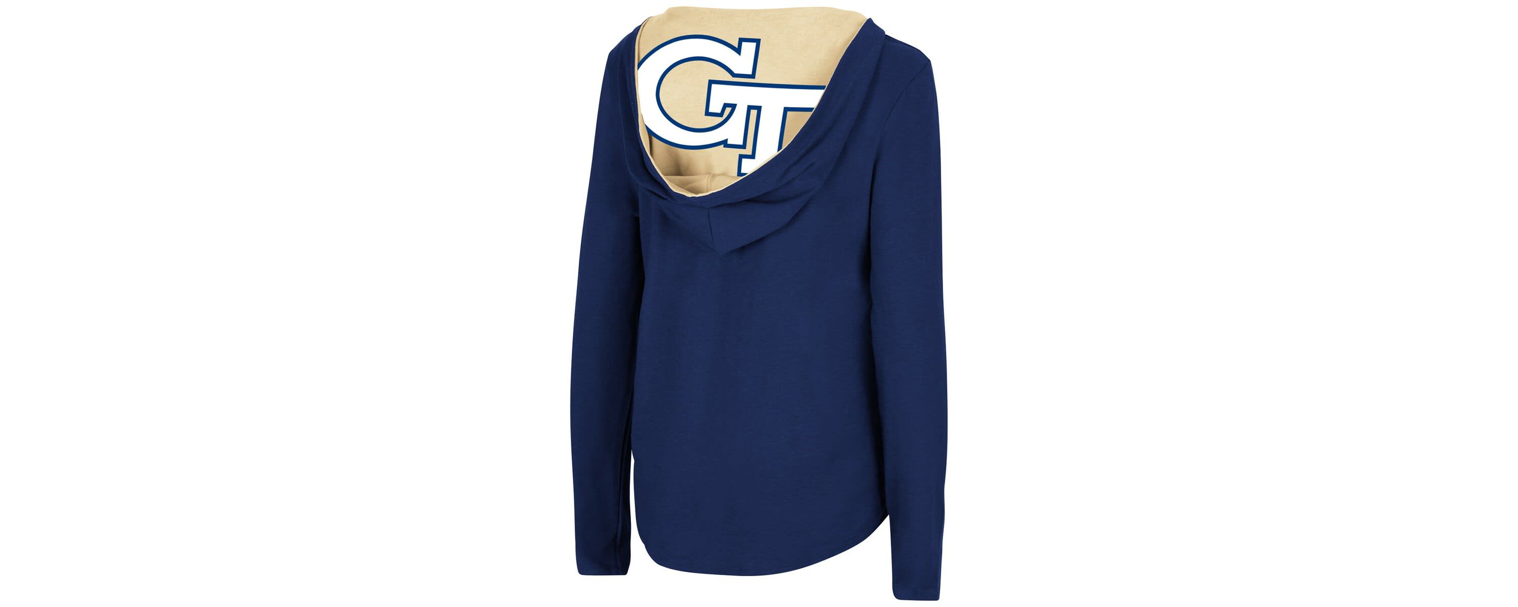 Georgia Tech Yellow Jackets NCAA Georgia Tech Jackets Catalina Hoodie Long Sleeve T-Shirt