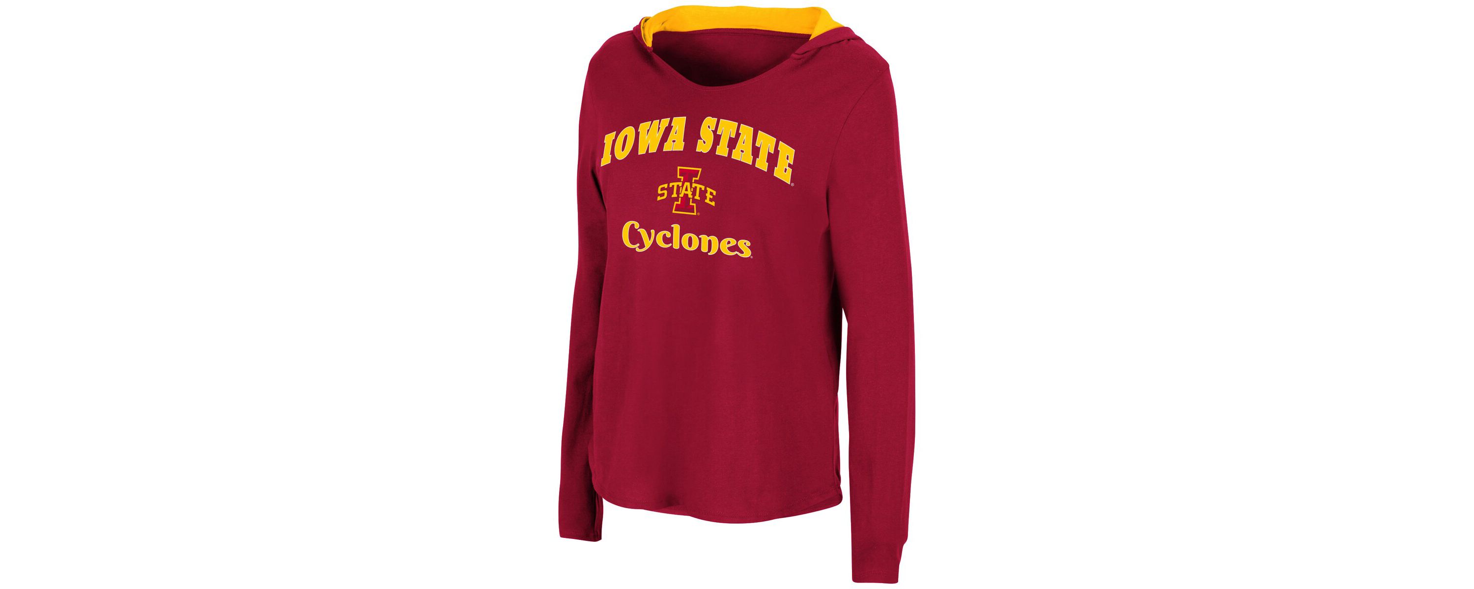NCAA Iowa State Cyclones Catalina Hoodie Long Sleeve T-Shirt
