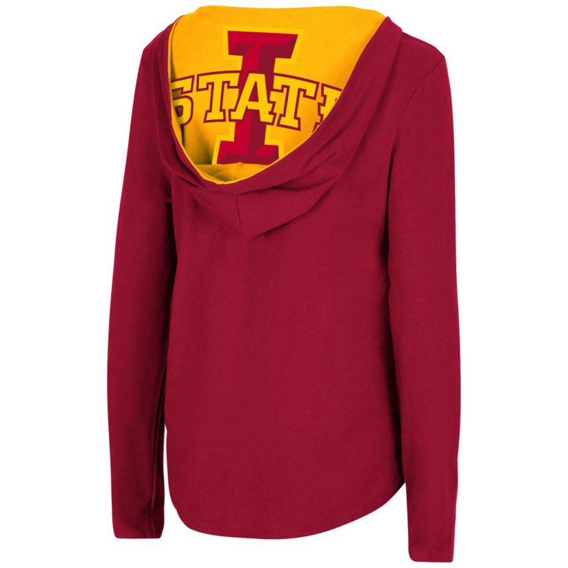 NCAA Iowa State Cyclones Catalina Hoodie Long Sleeve T-Shirt