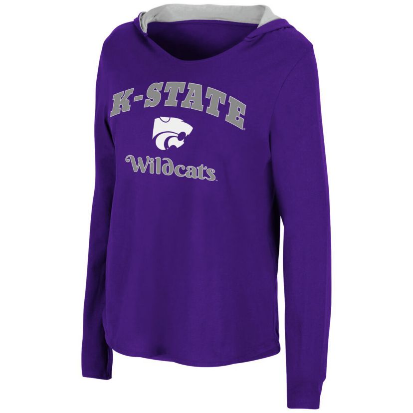 NCAA Kansas State Wildcats Catalina Hoodie Long Sleeve T-Shirt