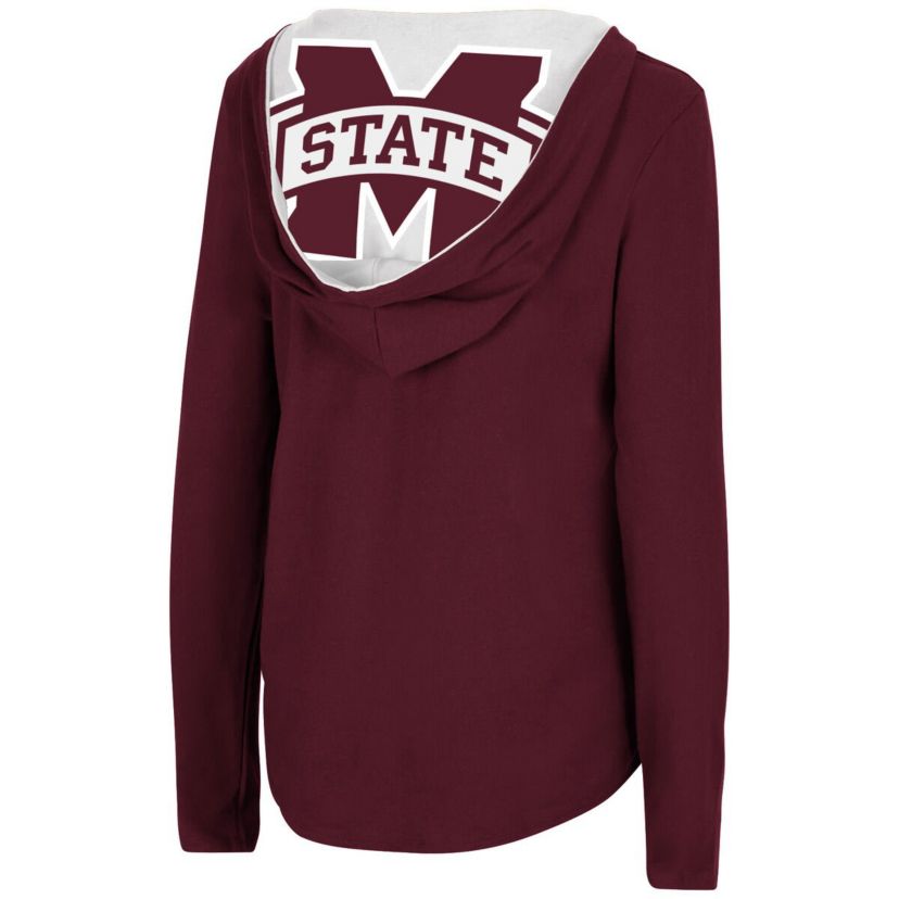 NCAA Mississippi State Bulldogs Catalina Hoodie Long Sleeve T-Shirt