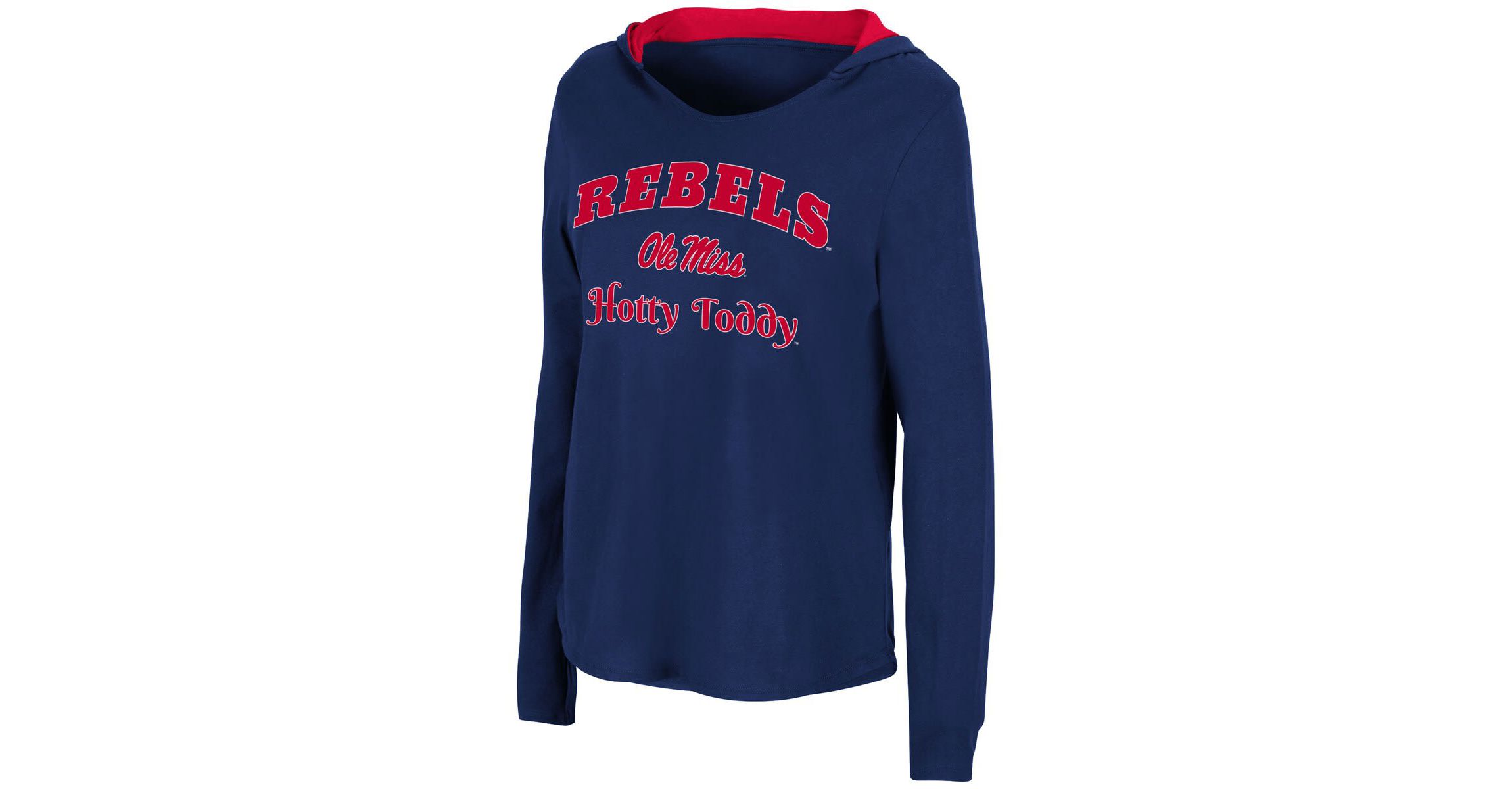 NCAA Ole Miss Rebels Catalina Hoodie Long Sleeve T-Shirt