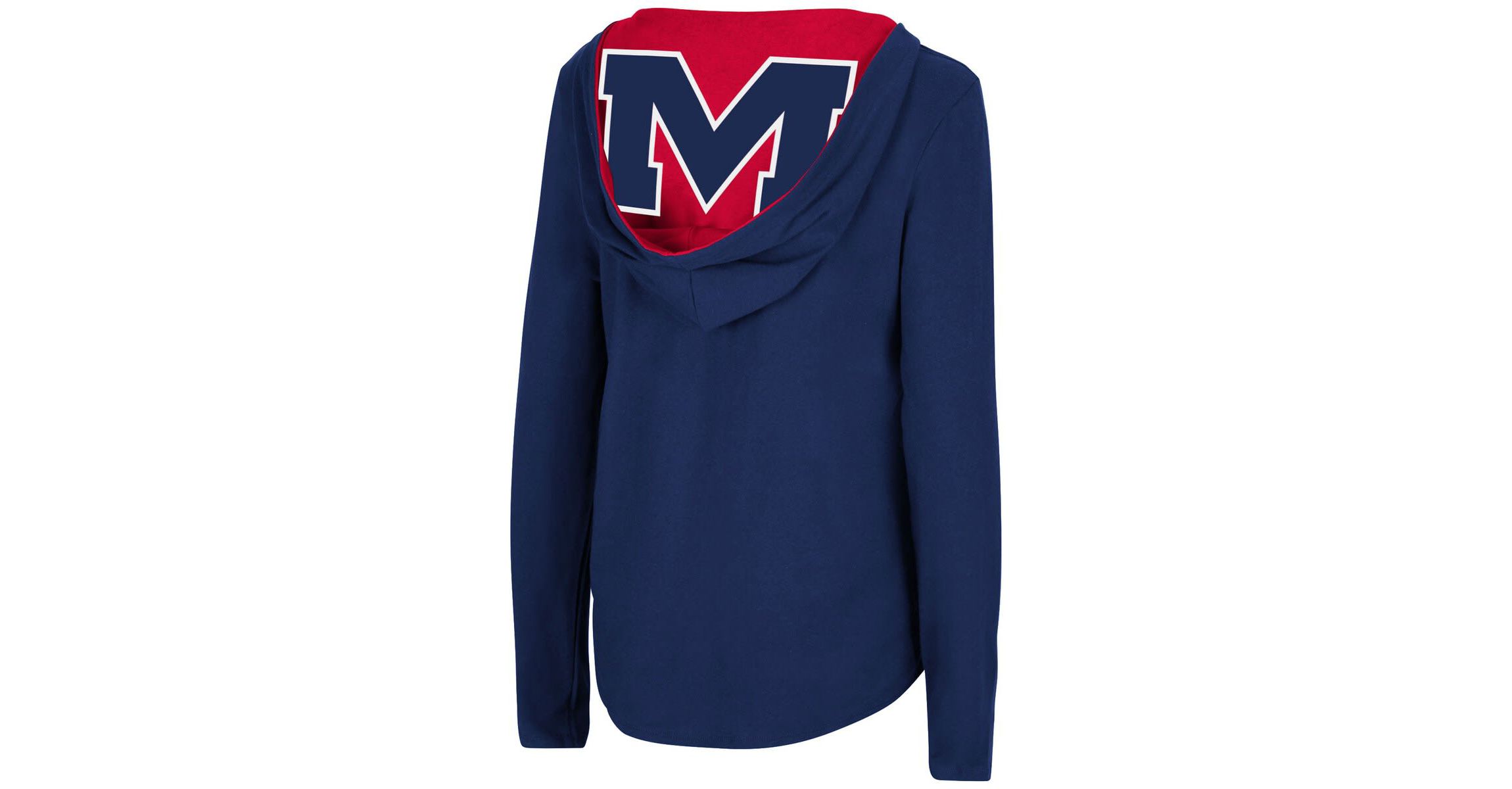 NCAA Ole Miss Rebels Catalina Hoodie Long Sleeve T-Shirt