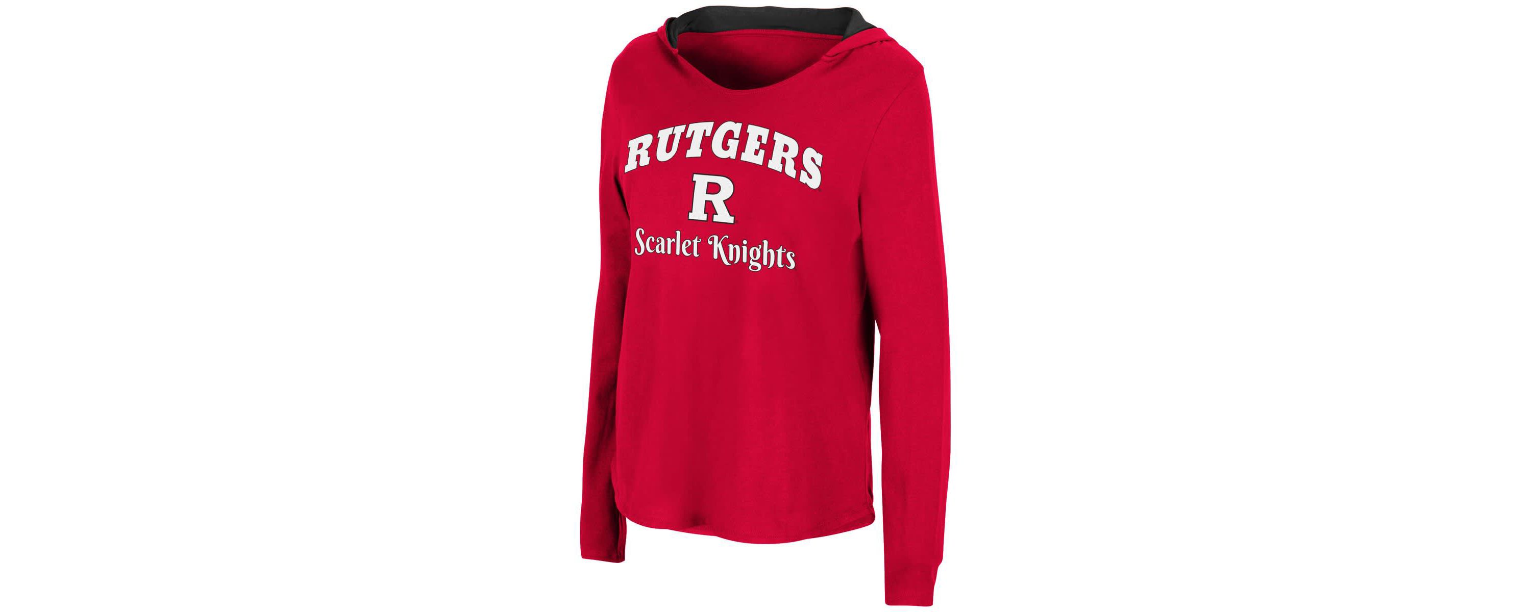 Rutgers Scarlet Knights NCAA Rutgers Knights Catalina Hoodie Long Sleeve T-Shirt