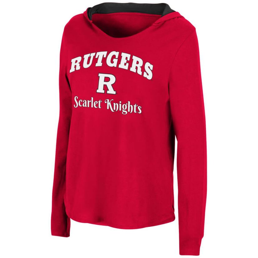 Rutgers Scarlet Knights NCAA Rutgers Knights Catalina Hoodie Long Sleeve T-Shirt