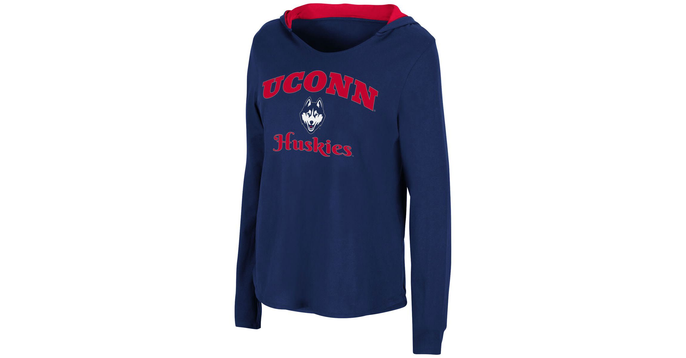 Connecticut Huskies NCAA UConn Huskies Catalina Hoodie Long Sleeve T-Shirt