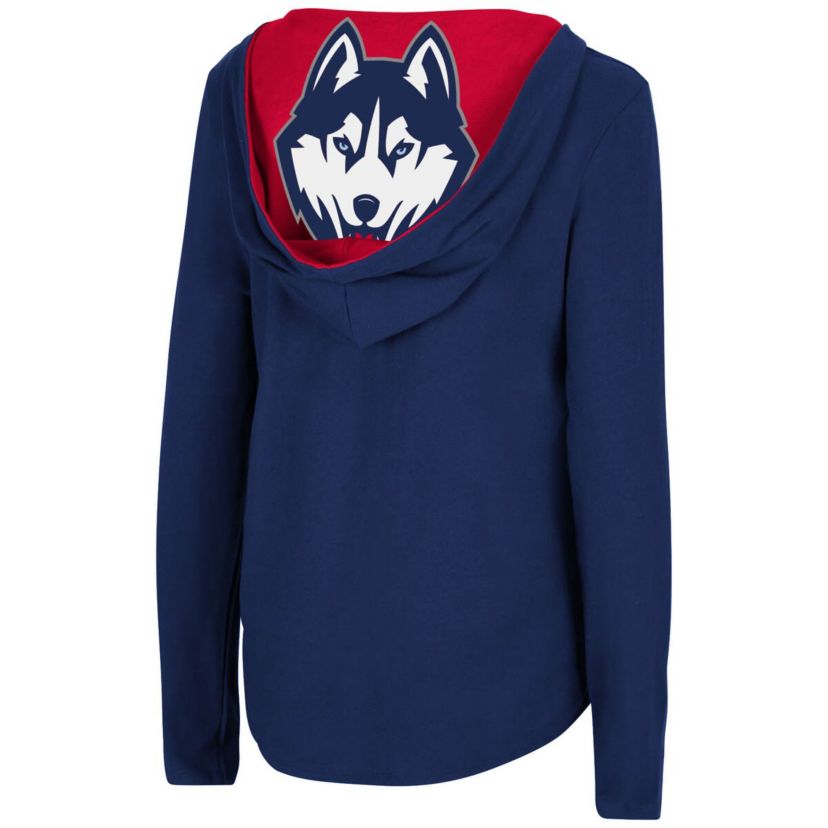 Connecticut Huskies NCAA UConn Huskies Catalina Hoodie Long Sleeve T-Shirt