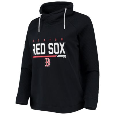 Boston Red Sox MLB Vega Funnel Neck Raglan Pullover Sweatshirt