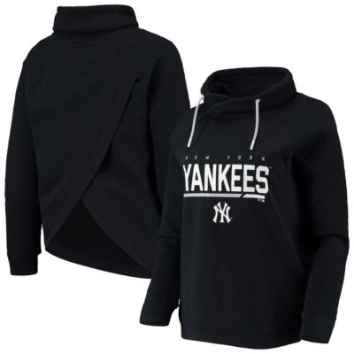 MLB New York Yankees Vega Funnel Neck Raglan Pullover Sweatshirt