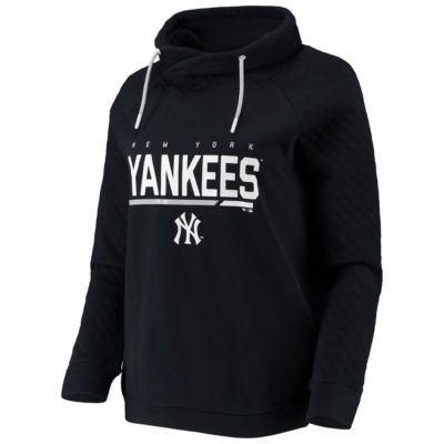 MLB New York Yankees Vega Funnel Neck Raglan Pullover Sweatshirt