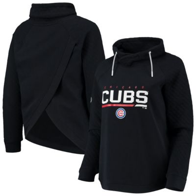 MLB Chicago Cubs Vega Funnel Neck Raglan Pullover Sweatshirt