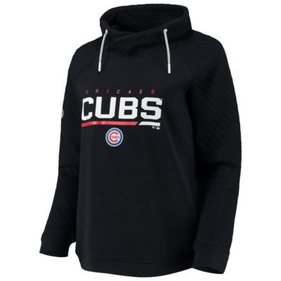 MLB Chicago Cubs Vega Funnel Neck Raglan Pullover Sweatshirt