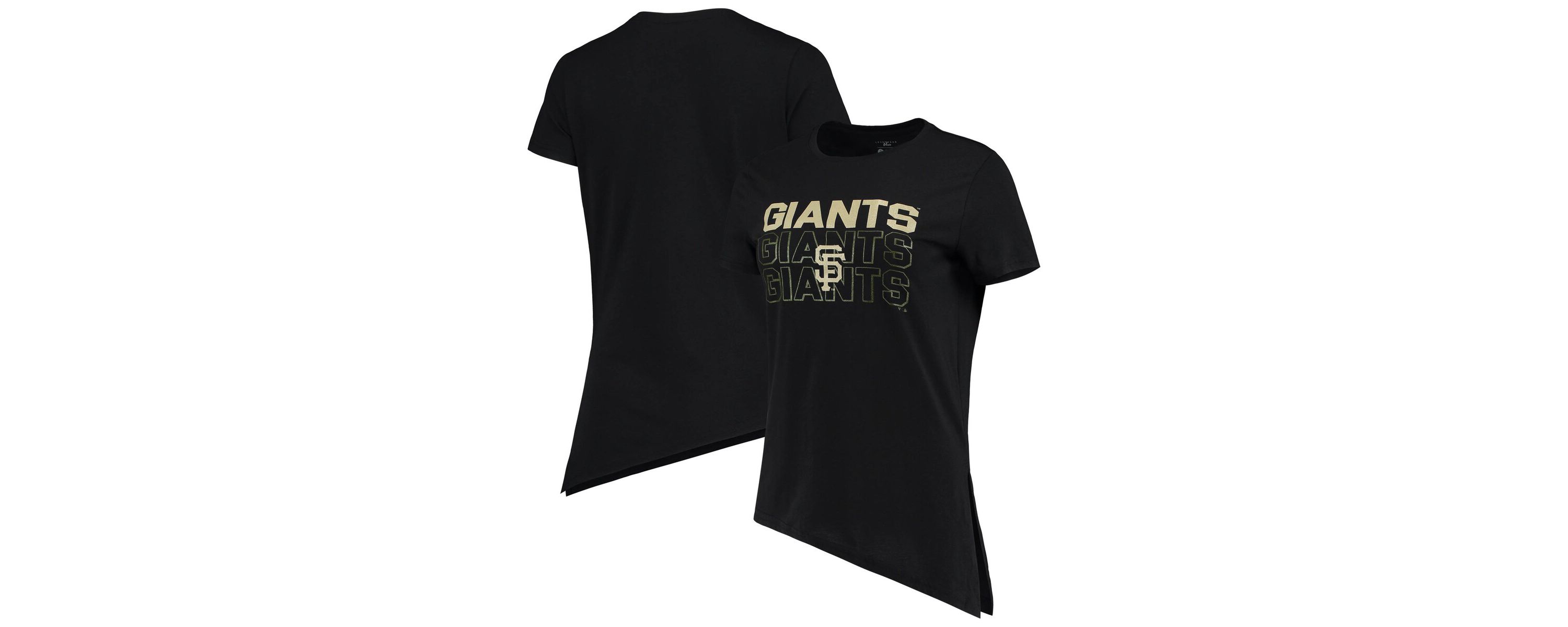 MLB San Francisco Giants Birch Delta Asymmetrical T-Shirt