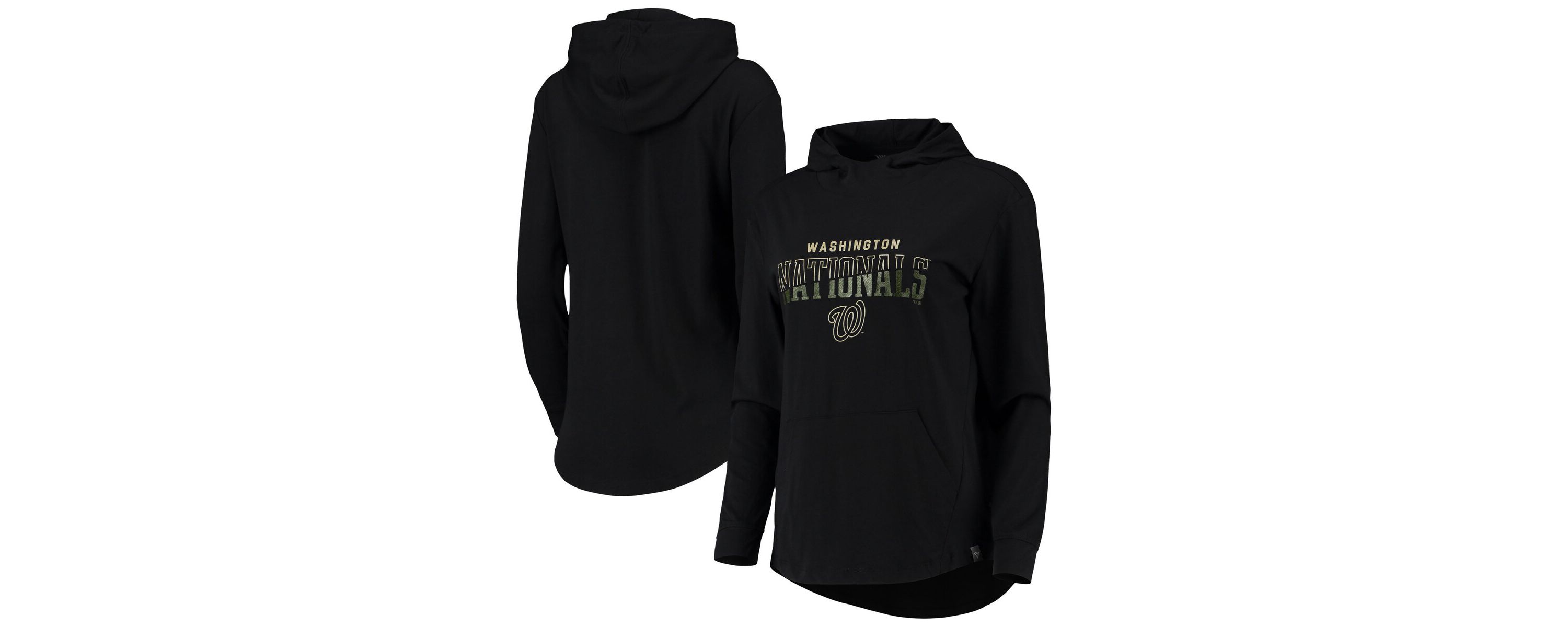MLB Washington Nationals Vivid Scuba Neck Pullover Hoodie