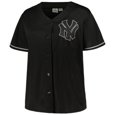 MLB New York Yankees Plus Pop Fashion Button-Up Jersey