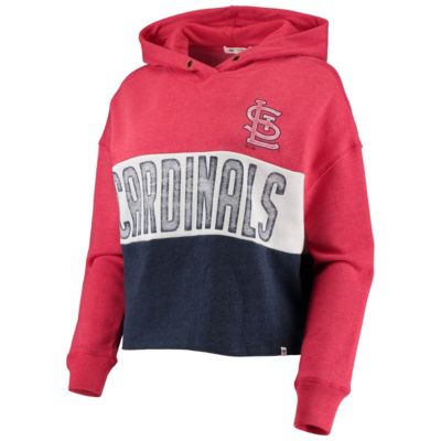 MLB ed St. Louis Cardinals Lizzy Cropped Pullover Hoodie