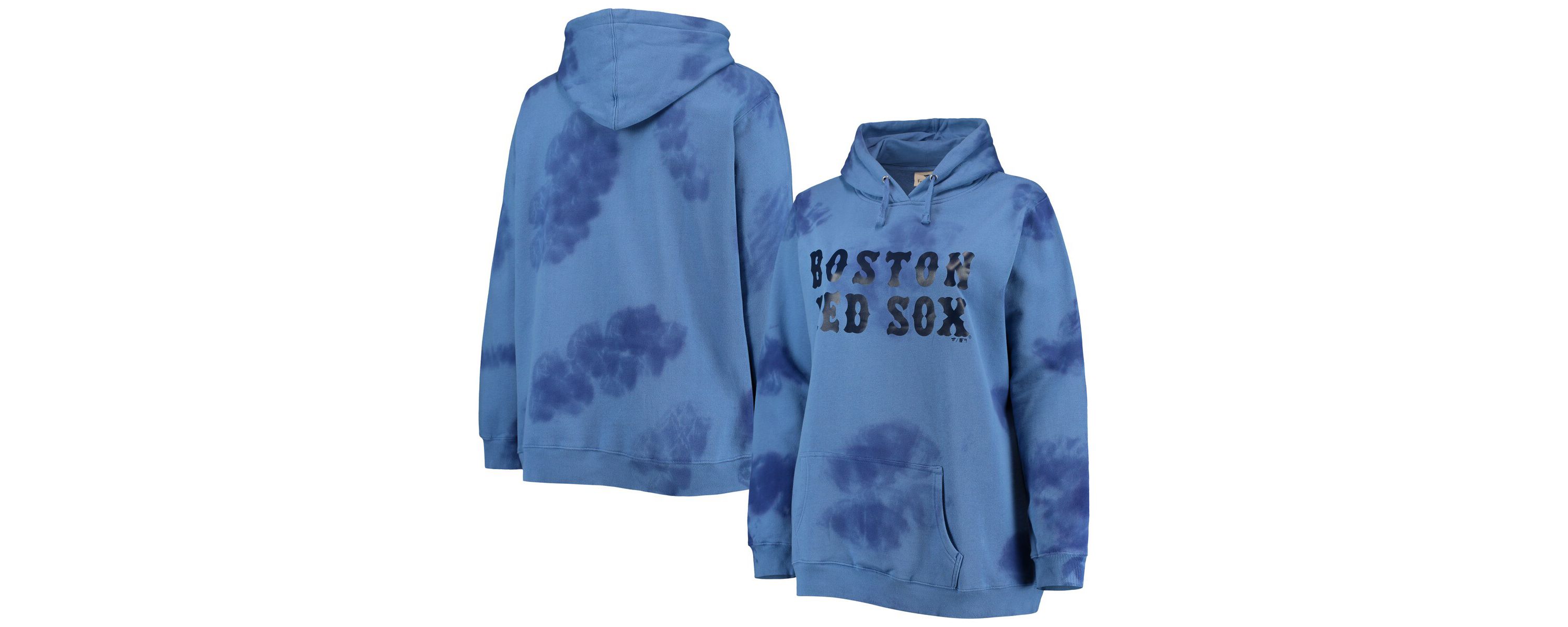 Boston Red Sox MLB Boston Sox Plus Size Cloud Pullover Hoodie