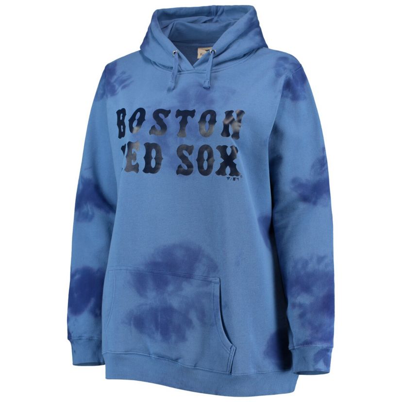 Boston Red Sox MLB Boston Sox Plus Size Cloud Pullover Hoodie